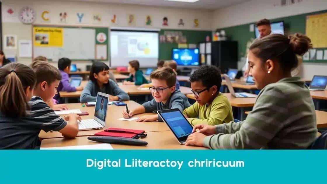 Key components of an effective digital literacy curriculum