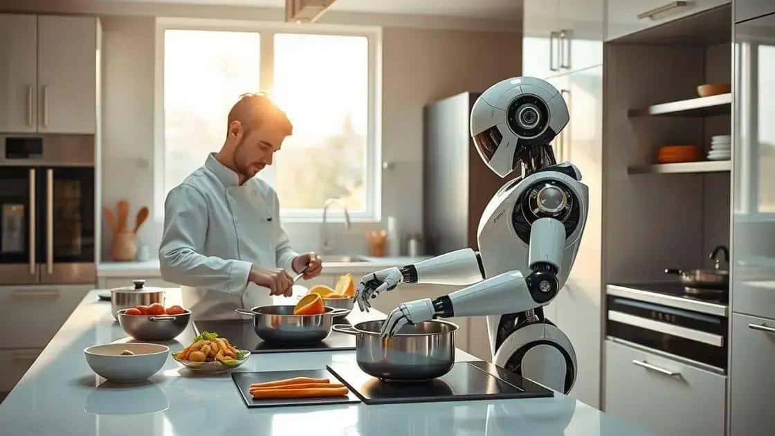 Lessons learned from cooking with robots