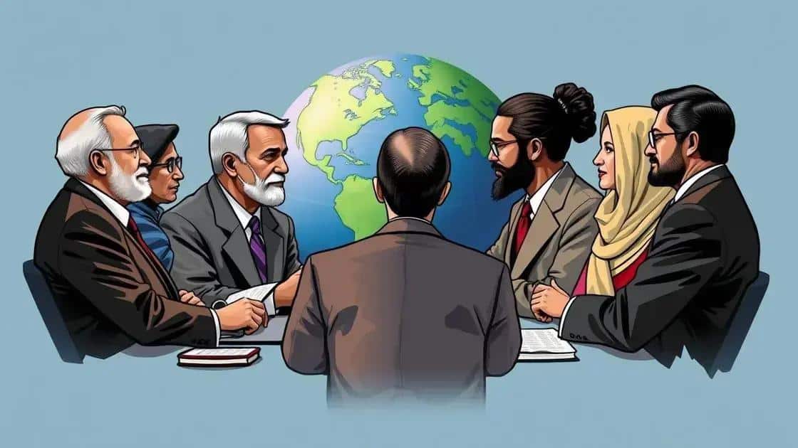 Key players in international relations