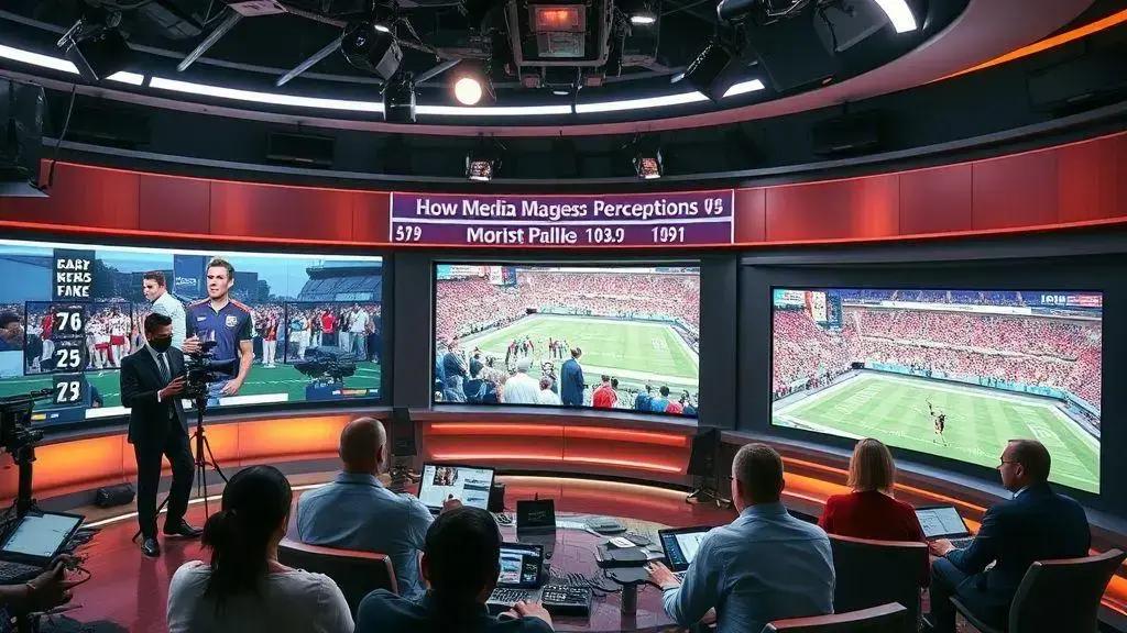 How media shapes public perception of sports events