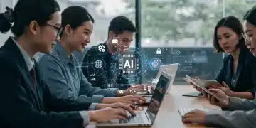 Professionals learning future-proof skills online