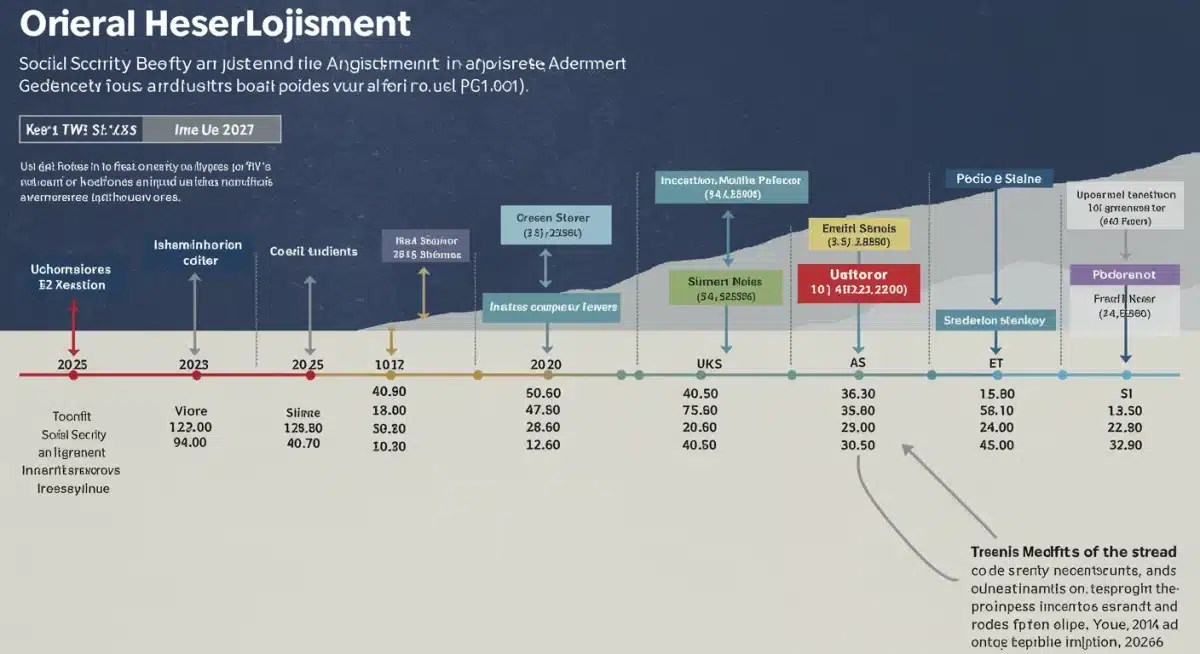 Infographic detailing 2026 Social Security and Medicare adjustments