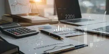 Detailed financial documents and a calendar for 2026, representing forward-looking estate planning.