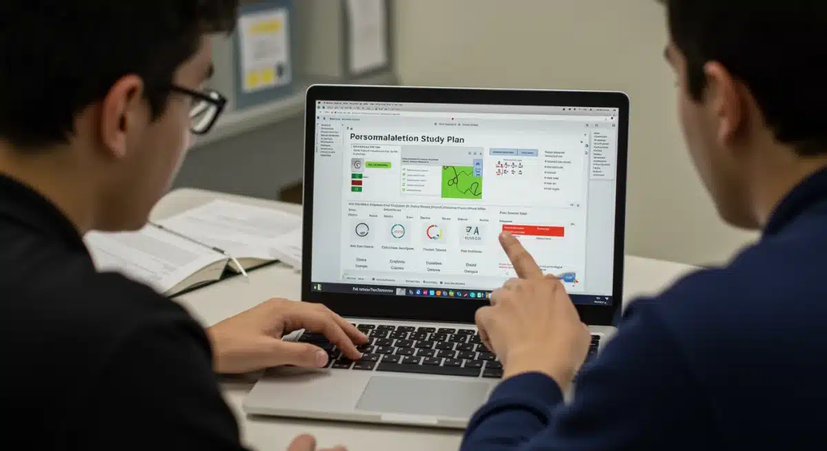 High school student receiving personalized SAT ACT tutoring