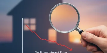 Strategic financial planning for mortgage refinance in 2026 with declining rates.